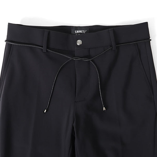 EMMETI エンメティ PANT 2 SENS ネオプレン ストレッチ テーパード ジョガーパンツ