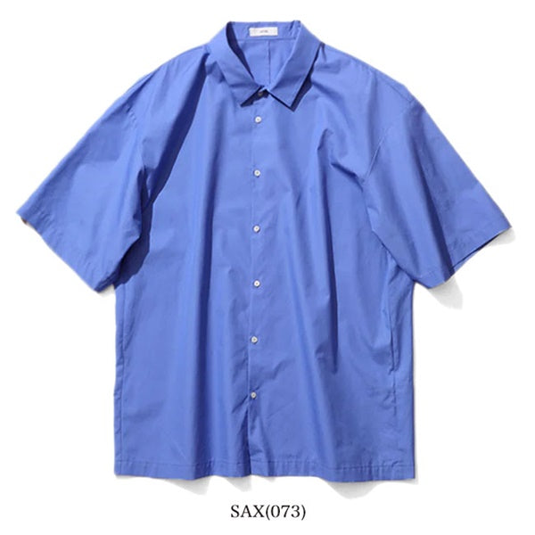 ATON エイトン スビンコットン オーバーサイズシャツ BLAGCM0400 **