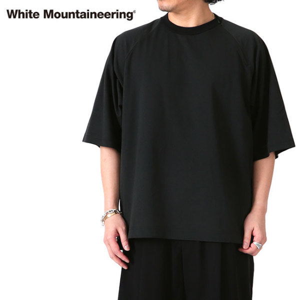 White Mountaineering ホワイトマウンテニアリング サイドジップ ラグランTシャツ WM2471506
