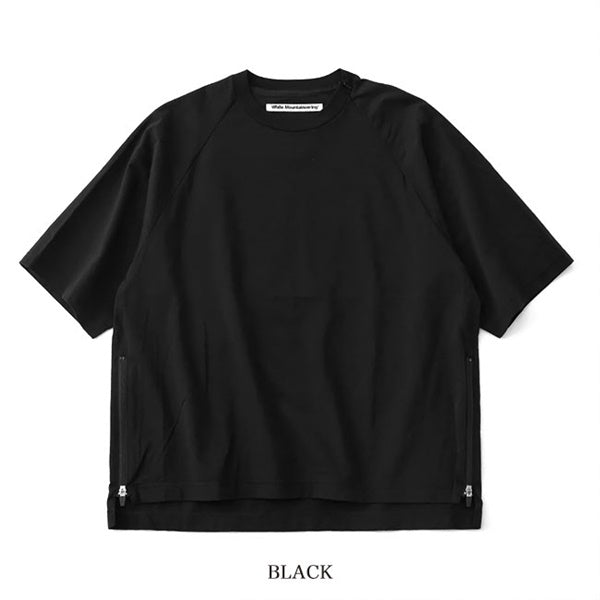 White Mountaineering ホワイトマウンテニアリング サイドジップ ラグランTシャツ WM2471506