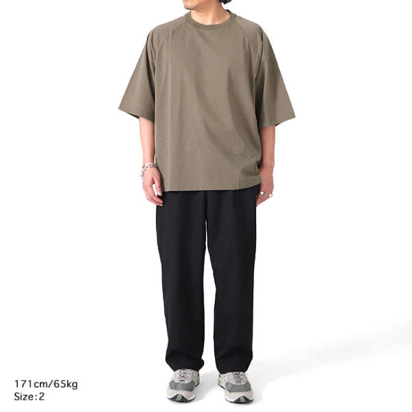 White Mountaineering ホワイトマウンテニアリング サイドジップ ラグランTシャツ WM2471506