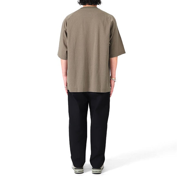 White Mountaineering ホワイトマウンテニアリング サイドジップ ラグランTシャツ WM2471506