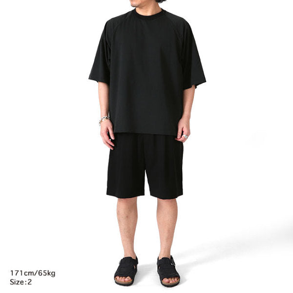 White Mountaineering ホワイトマウンテニアリング サイドジップ ラグランTシャツ WM2471506