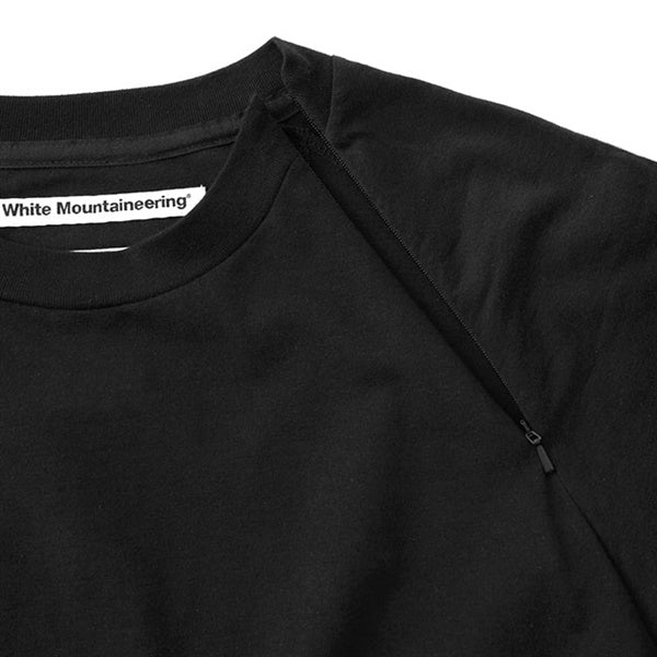 White Mountaineering ホワイトマウンテニアリング サイドジップ ラグランTシャツ WM2471506