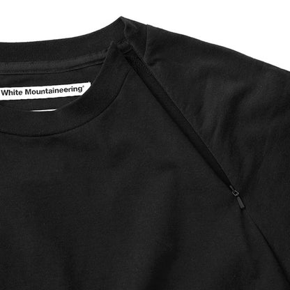 White Mountaineering ホワイトマウンテニアリング サイドジップ ラグランTシャツ WM2471506