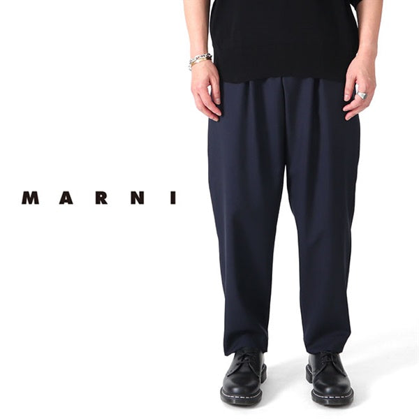 [SALE] MARNI マルニ トロピカルウール イージパンツ PUMU0017U4 TW839