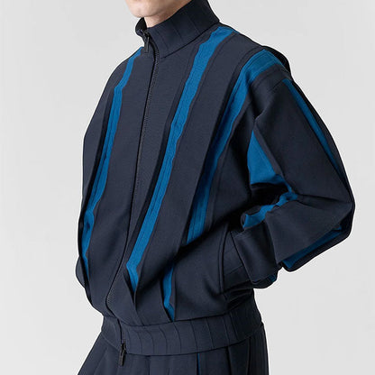 CFCL WEDGED ZIP STAND COLLAR BLOUSON CF012KC006