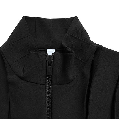 CFCL WEDGED ZIP STAND COLLAR BLOUSON CF012KC006