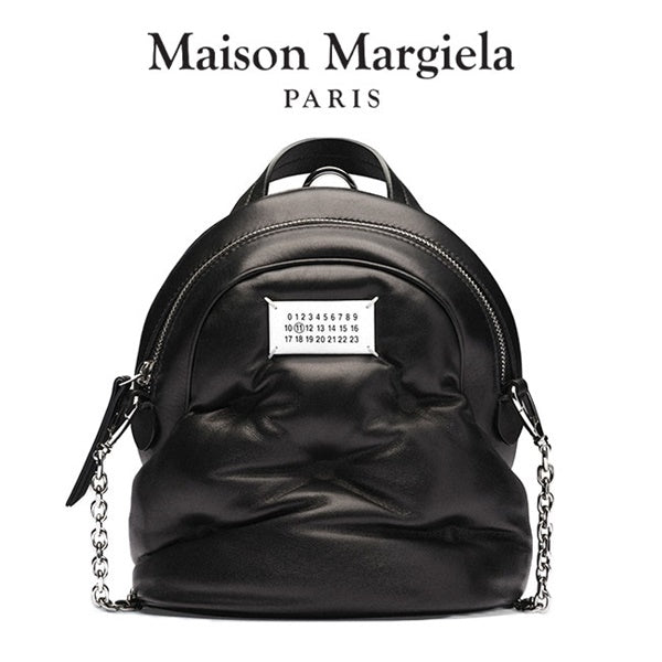 [SALE] Maison Margiela メゾンマルジェラ グラムスラム チェーン ナッパレザー ミニバックパック ショルダーバッグ S56WA0014 P4300