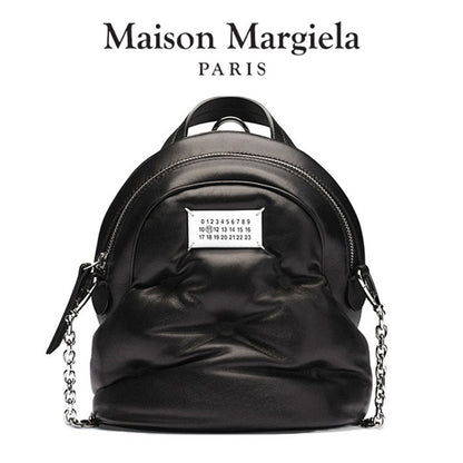 [SALE] Maison Margiela メゾンマルジェラ グラムスラム チェーン ナッパレザー ミニバックパック ショルダーバッグ S56WA0014 P4300