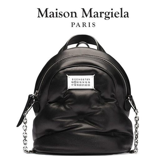 [SALE] Maison Margiela メゾンマルジェラ グラムスラム チェーン ナッパレザー ミニバックパック ショルダーバッグ S56WA0014 P4300