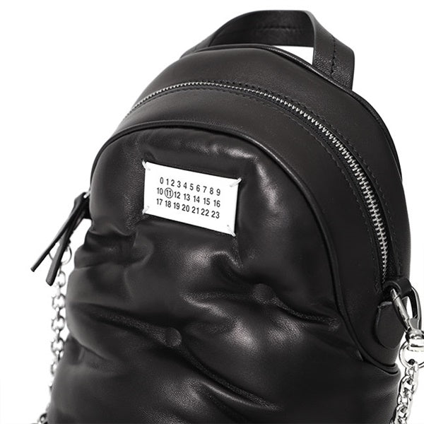[SALE] Maison Margiela メゾンマルジェラ グラムスラム チェーン ナッパレザー ミニバックパック ショルダーバッグ S56WA0014 P4300