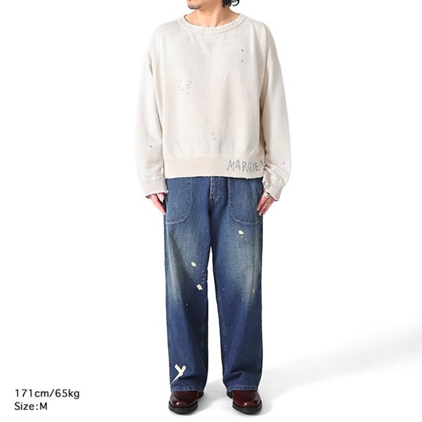 Maison Margiela メゾンマルジェラ ラウンドネック ビンテージスウェット S50GU0214 S25570