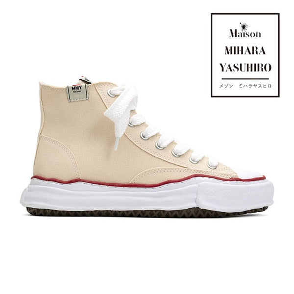 Maison MIHARA YASUHIRO メゾンミハラヤスヒロ PETERSON ピーターソン ハイカット スニーカー A04FW728 ナチュラル