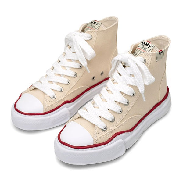 Maison MIHARA YASUHIRO メゾンミハラヤスヒロ PETERSON ピーターソン ハイカット スニーカー A04FW728 ナチュラル