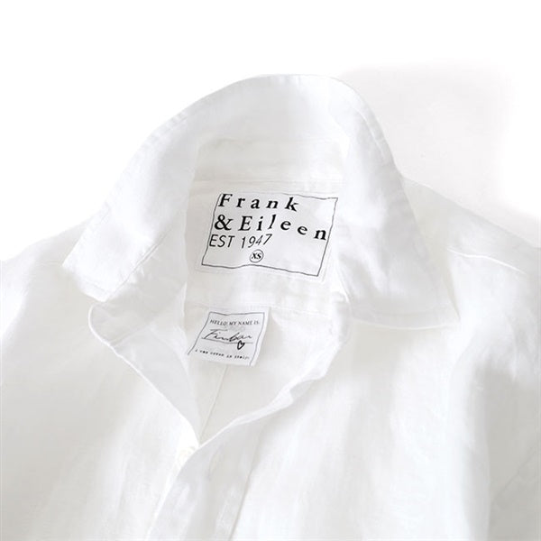 Frank&Eileen フランク&アイリーン FINBAR WTRL フィンバー ハートロゴ リネンシャツ 4020700036