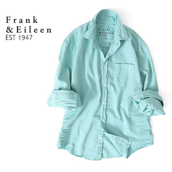 Frank&Eileen フランク&アイリーン LUKE ルーク カラー デニムシャツ 4020700077