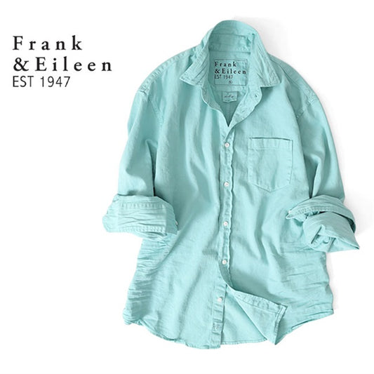 Frank&Eileen フランク&アイリーン LUKE ルーク カラー デニムシャツ 4020700077