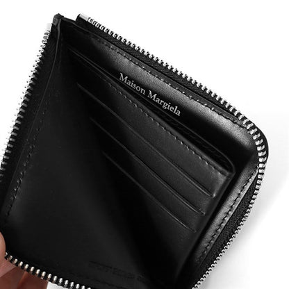 Maison Margiela メゾンマルジェラ レザー ジップアラウンド ミニウォレット SA1UI0013 P4746 **