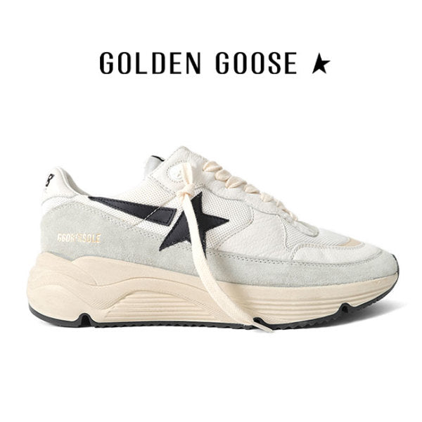Golden Goose RUNNING SOLE ランニングソール レザー スニーカー GMF00350.F003252.11199