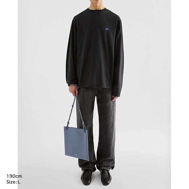 JIL SANDER T-SHIRT CN LS - EMB J22GC0282 J45048 001