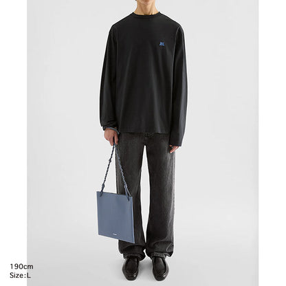 JIL SANDER T-SHIRT CN LS - EMB J22GC0282 J45048 001