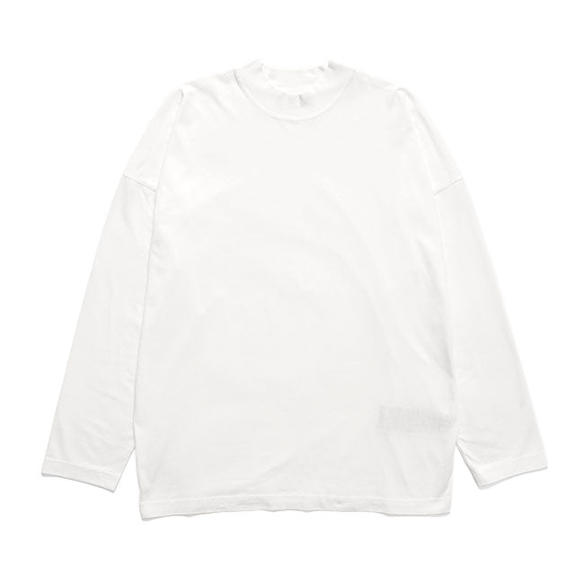 JIL SANDER T-SHIRT MOCK NECK LS J22GC0257 J45084 100