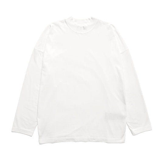 JIL SANDER T-SHIRT MOCK NECK LS J22GC0257 J45084 100