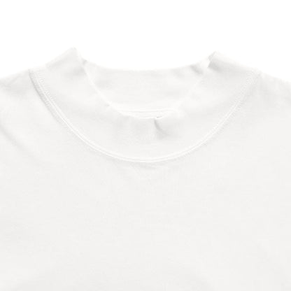 JIL SANDER T-SHIRT MOCK NECK LS J22GC0257 J45084 100