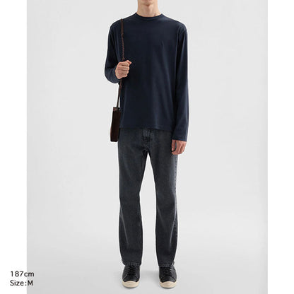 JIL SANDER T-SHIRT LS 3 PACK EMB J22GC0271 JTN254 000