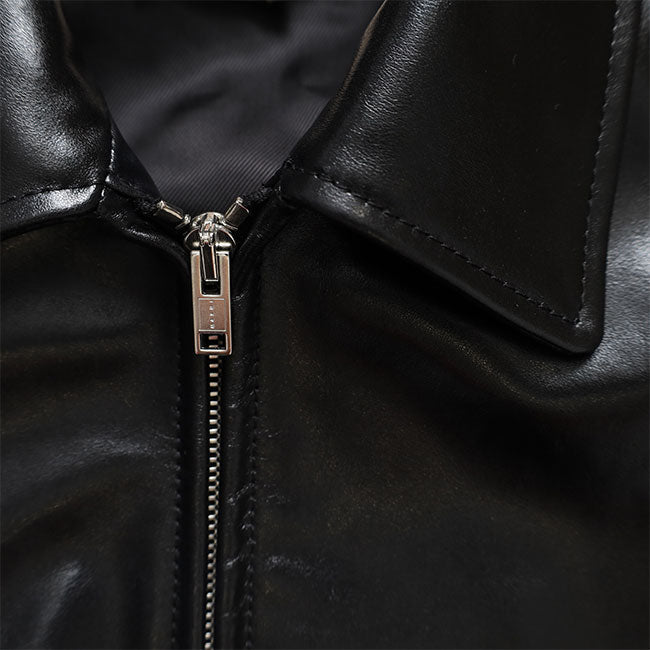MARNI LEATHER FLIGHT JACKET JUMY0218LQ ULV895 00N99