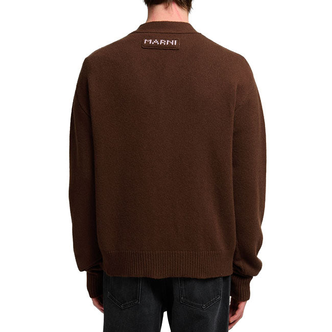 MARNI WOOL CASHMERE CARDIGAN CDMG0197S0 UFZ415 FLM53