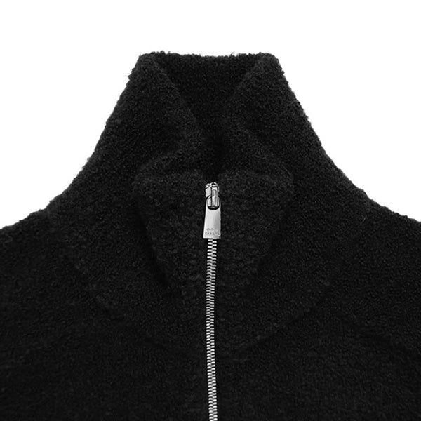 TATRAS タトラス LIPARI リパリ スタンドカラー シェニールニット ドライバーズニット ジャケット