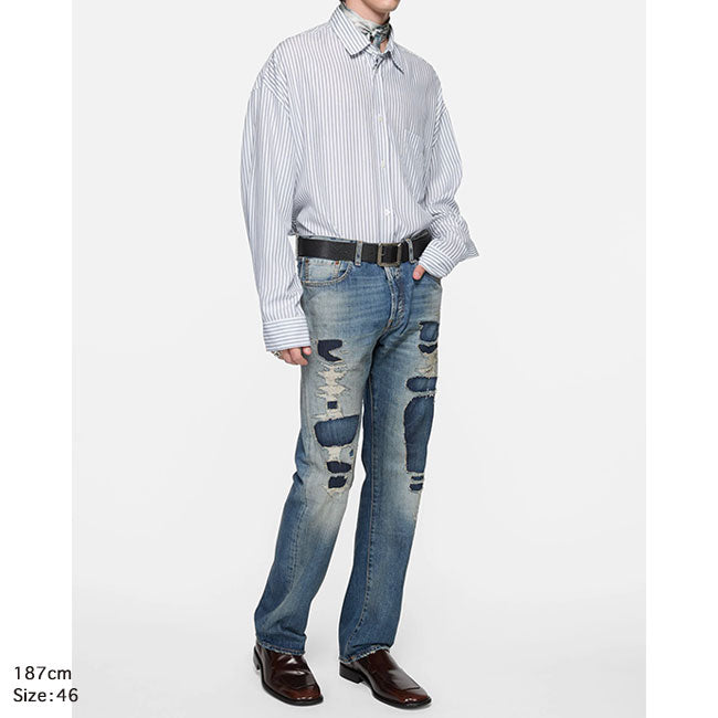 Acne Studios STRIPED SHIRT RW-MN-SHIR000033