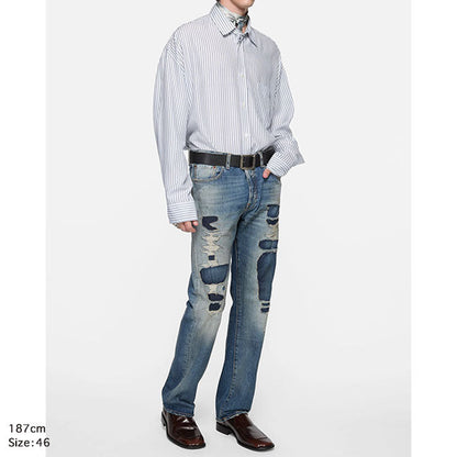 Acne Studios STRIPED SHIRT RW-MN-SHIR000033