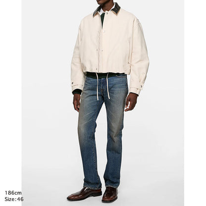 Acne Studios COTTON SATIN BOMBER JACKET RW-MN-OUTW000025