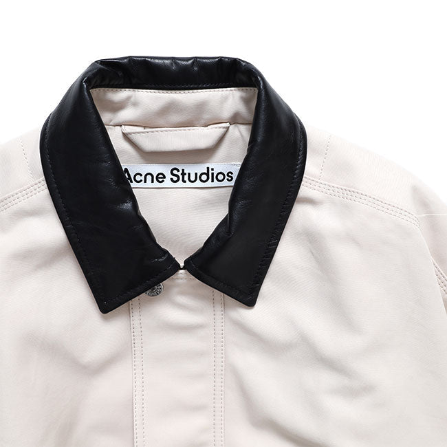 Acne Studios COTTON SATIN BOMBER JACKET RW-MN-OUTW000025