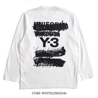 Y-3 ワイスリー グラフィック ロンT JN4880 JM3234 **