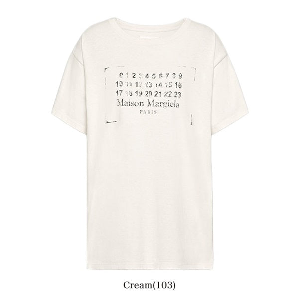 Maison Margiela メゾンマルジェラ スタンプロゴ Tシャツ S51GC0534