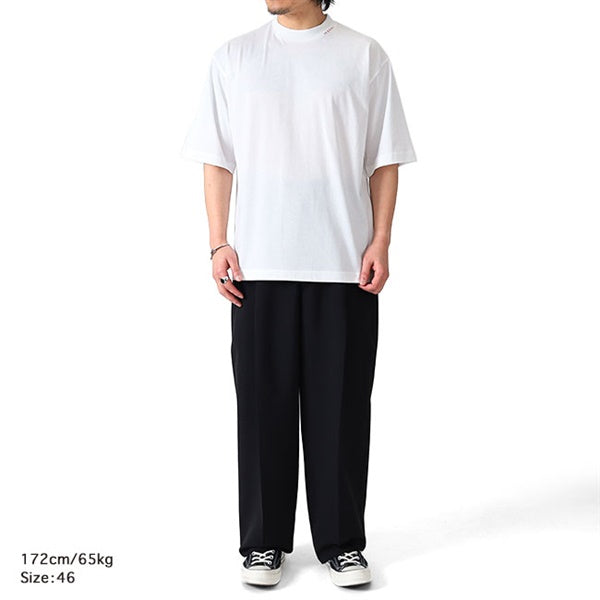 MARNI マルニ マルニシンボル刺繍 オーガニックコットンTシャツ HUMU0223X5 UTCZ68 **