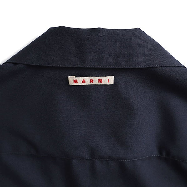 MARNI マルニ トロピカルウール ボーリングシャツ CUMU0213A5 TW839