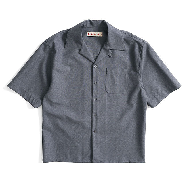 MARNI TROPICAL WOOL SHIRT CUMU0213A5 TW839