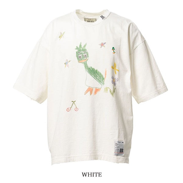 Maison MIHARA YASUHIRO メゾンミハラヤスヒロ Leon Doodle Printed T-shirt レオン 落書きプリント Tシャツ J16TS862