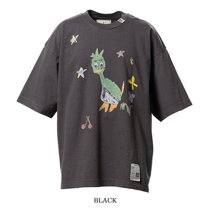 Maison MIHARA YASUHIRO メゾンミハラヤスヒロ Leon Doodle Printed T-shirt レオン 落書きプリント Tシャツ J16TS862