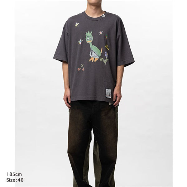 Maison MIHARA YASUHIRO メゾンミハラヤスヒロ Leon Doodle Printed T-shirt レオン 落書きプリント Tシャツ J16TS862