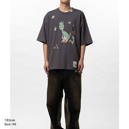 Maison MIHARA YASUHIRO メゾンミハラヤスヒロ Leon Doodle Printed T-shirt レオン 落書きプリント Tシャツ J16TS862