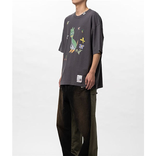 Maison MIHARA YASUHIRO メゾンミハラヤスヒロ Leon Doodle Printed T-shirt レオン 落書きプリント Tシャツ J16TS862
