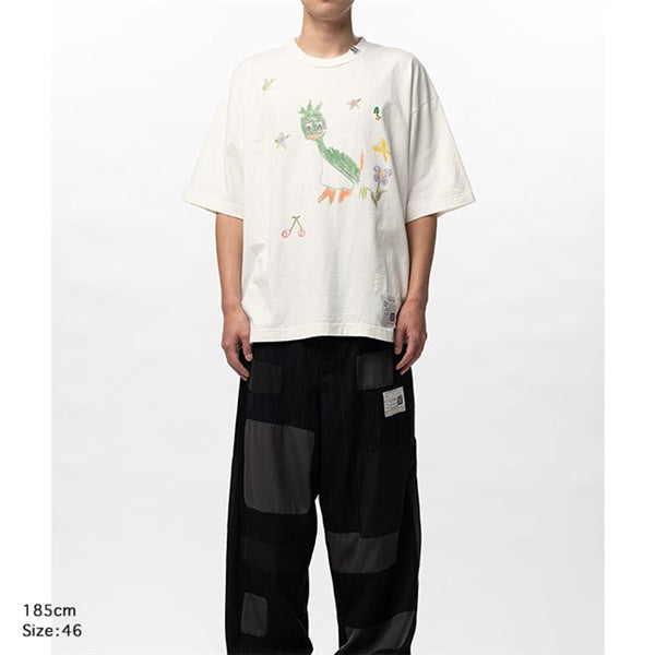 Maison MIHARA YASUHIRO メゾンミハラヤスヒロ Leon Doodle Printed T-shirt レオン 落書きプリント Tシャツ J16TS862
