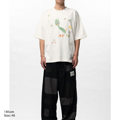 Maison MIHARA YASUHIRO メゾンミハラヤスヒロ Leon Doodle Printed T-shirt レオン 落書きプリント Tシャツ J16TS862