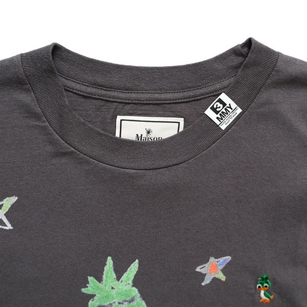 Maison MIHARA YASUHIRO メゾンミハラヤスヒロ Leon Doodle Printed T-shirt レオン 落書きプリント Tシャツ J16TS862